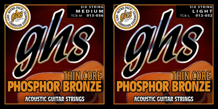 Struny GHS Thin Core Phosphor Bronze Acoustic