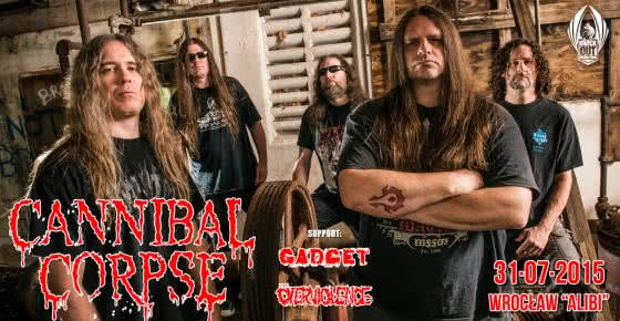 Cannibal Corpse w Polsce: znamy supporty