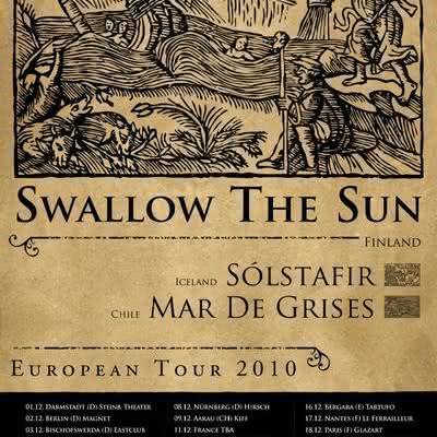 Swallow The Sun, Mar de Grises i Sólstafir już jutro w Progresji!