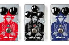 Jimi Hendrix Fuzz Face JHM5, Gypsy Fuzz JHM8, Octavio JHM6
