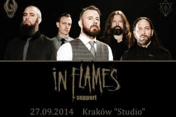 Krakowski koncert In Flames 