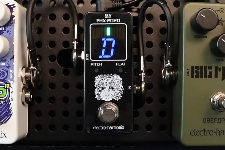 ElectroHarmonix prezentuje EHX2020 Tuner Pedal
