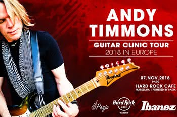 Klinika gitarowa z Andy Timmonsem