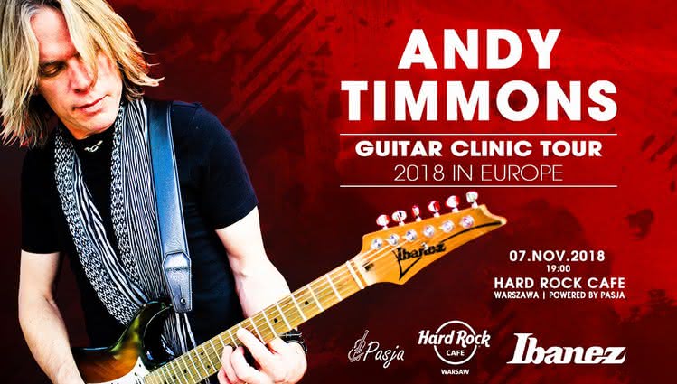 Klinika gitarowa z Andy Timmonsem