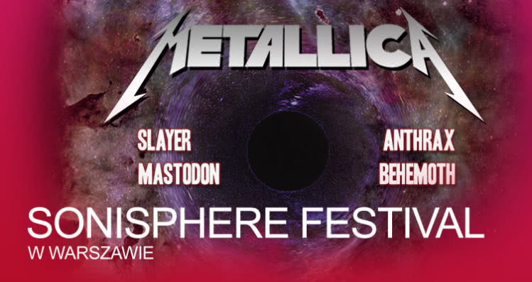 Metallica, Slayer, Anthrax, Mastodon i Behemoth na wspólnym koncercie w Polsce