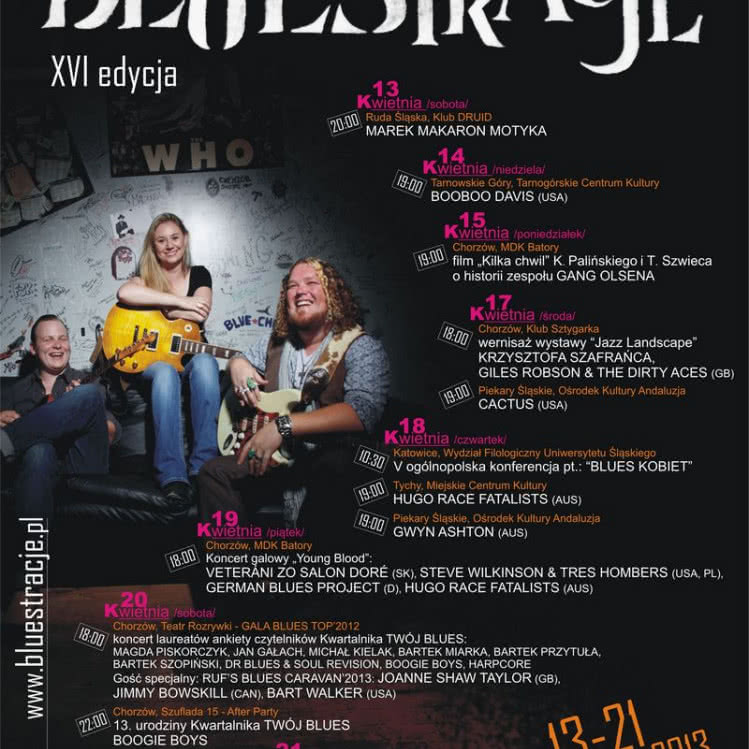 Bluestracje 2013: Koncert galowy Young Blood