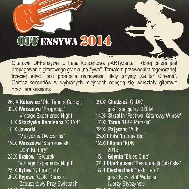 pARTyzant: Gitarowa OFFensywa 2014