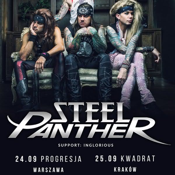 Inglourious supportem Steel Panther