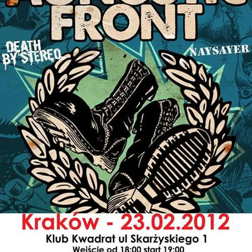 Agnostic Front w lutym w Polsce