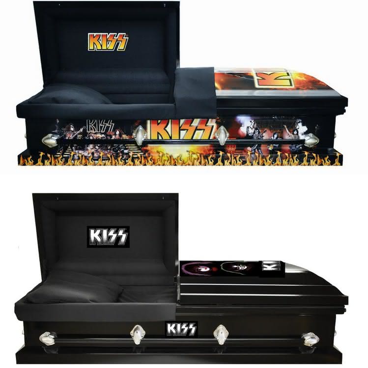 Grobowa kolekcja zespołu KISS