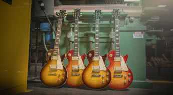 Gibson prezentuje limitowane wersje gitar Les Paul Standard