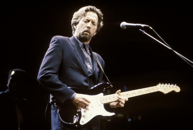 Eric Clapton sprzedaje gitary