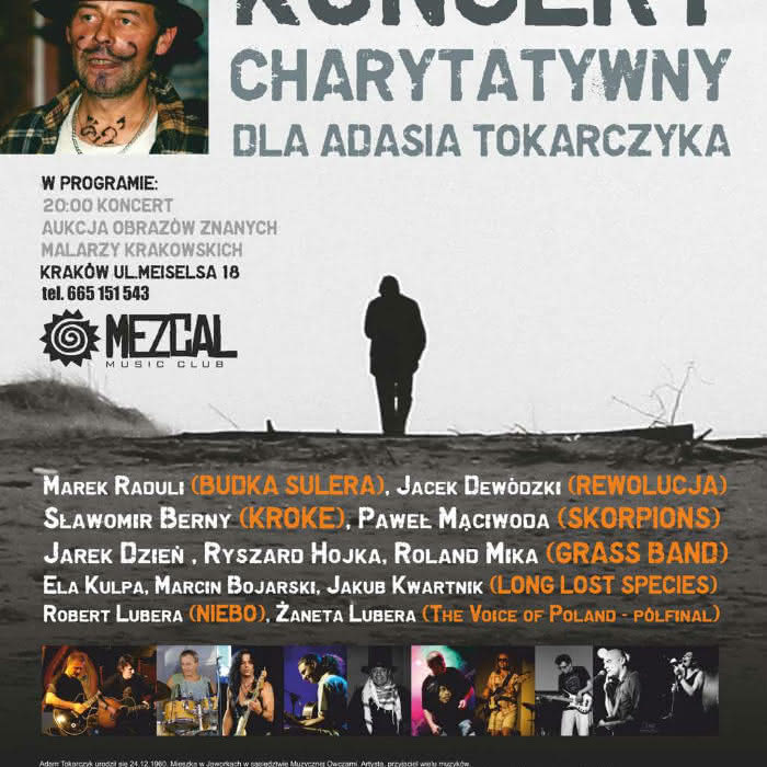 Koncert charytatywny dla Adasia Tokarczyka 