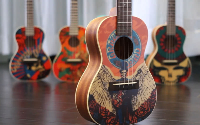 Nowe ukulele Alvarez Grateful Dead