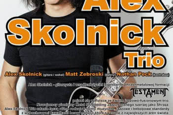 Alex Skolnick Trio na koncertach w Polsce