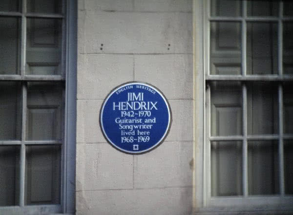 Muzeum w londyńskim domu Jimi Hendrixa