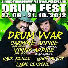 Drum Fest 2012: Drum Wars - Carmine Appice & Vinnie Appice