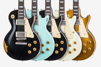 Nowa seria Gibson 2017 Les Paul Standard Painted-Over