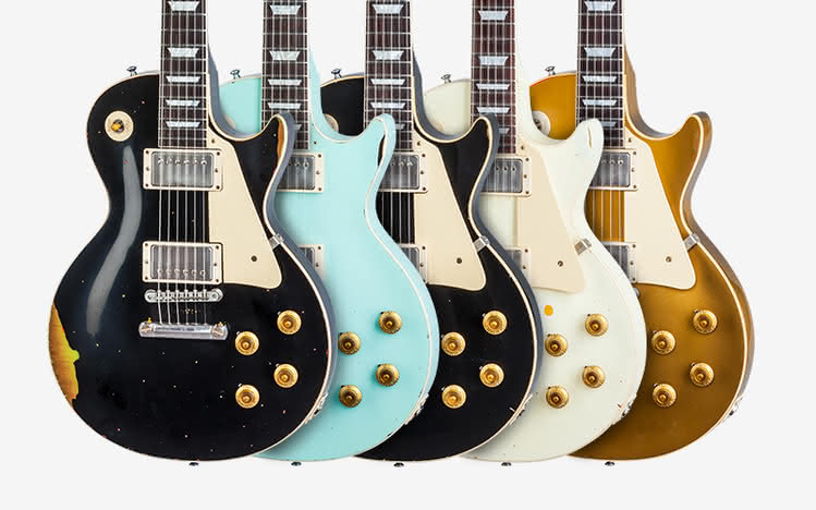 Nowa seria Gibson 2017 Les Paul Standard Painted-Over