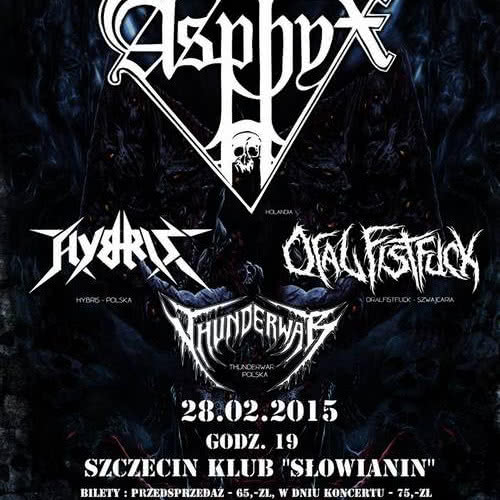 Asphyx zagra w Szczecinie