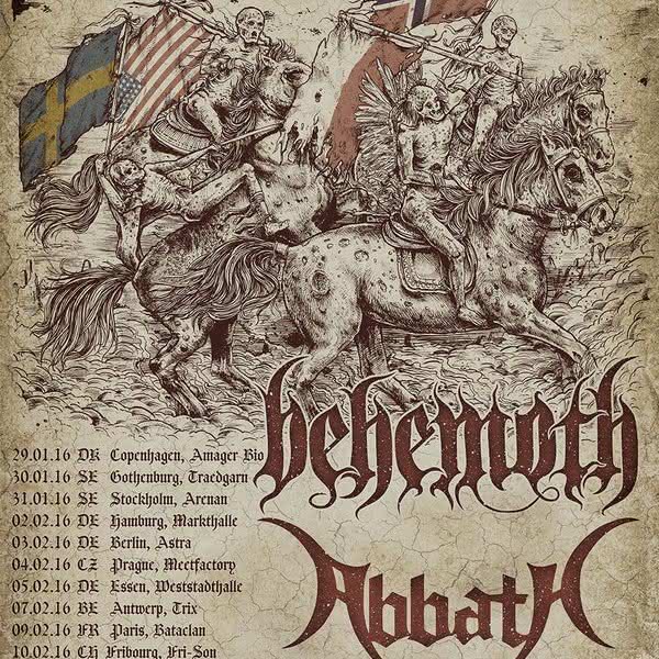 Behemoth - wkrótce startuje Europa Blasfemia 2016