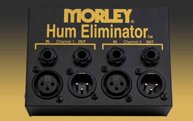 Morley Hum Eliminator usunie zabrudzenia sygnału