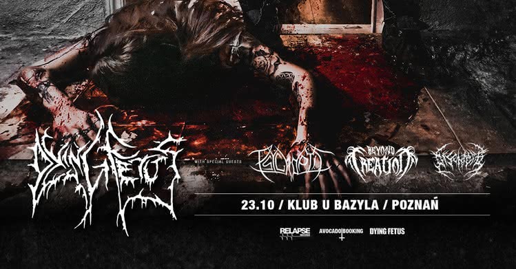 Dying Fetus na koncercie w Polsce