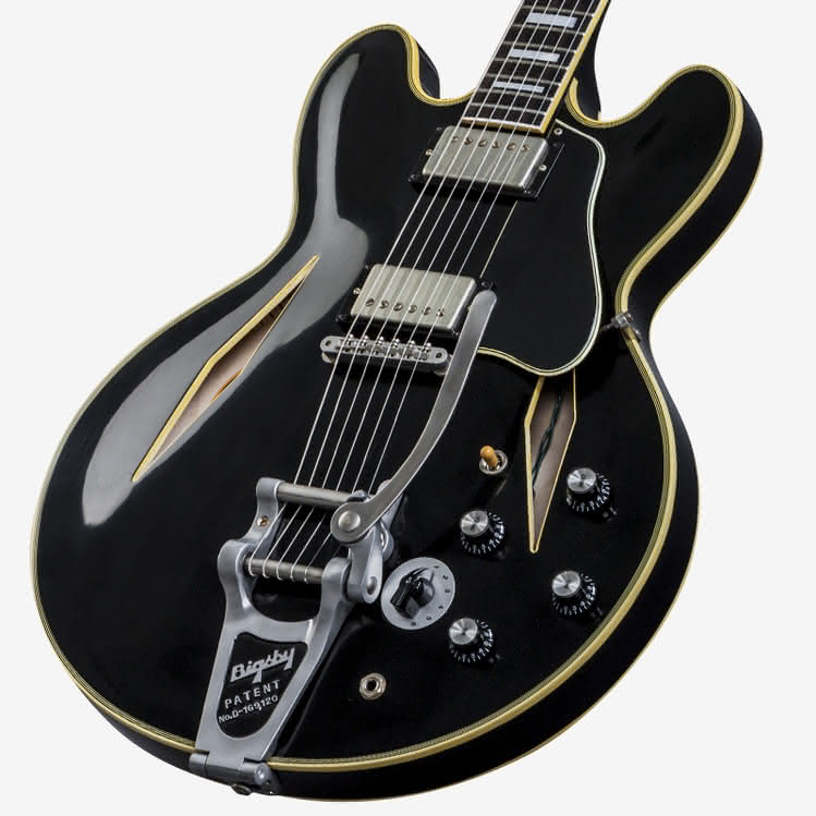 Gibson Shinichi Ubukata ES-355 Vintage Ebony VOS