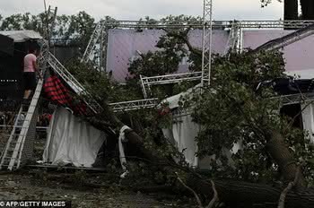 Tragedia na festiwalu Pukkelpop