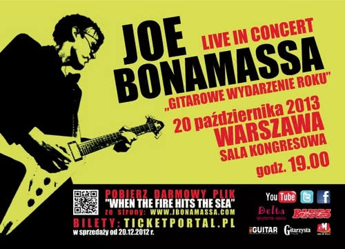 Joe Bonamassa wraca do Polski!