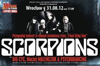 Przed pożegnalnym koncertem Scorpions...