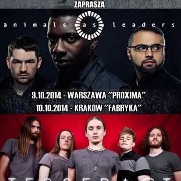 Animals As Leaders i Tesseract w Polsce