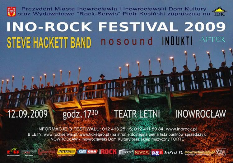 Trwa sprzedaż biletów na festiwal Ino-Rock 2009