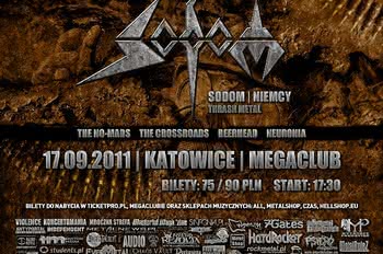 Katowicki koncert Sodom coraz bliżej