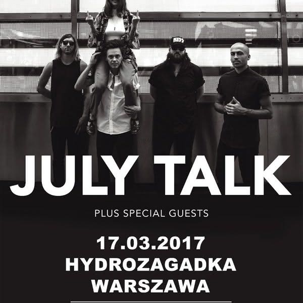 July Talk w marcu w Warszawie
