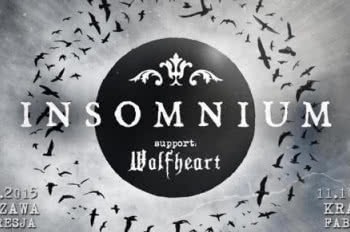 Insomnium na dwóch koncertach w Polsce