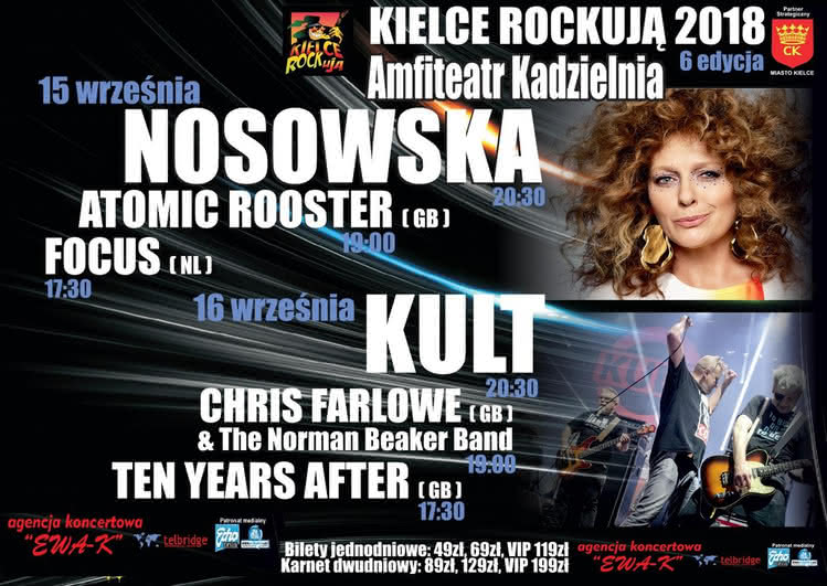 Festiwal Kielce ROCKują 2018