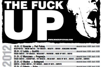 Pełny skład charytatywnej trasy Covan Wake The Fuck Up Tour 2012