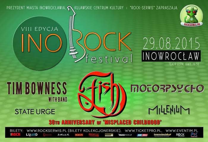 Ino-Rock Festival 2015 już za miesiąc