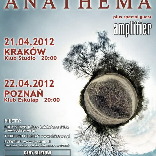 Anathema w Polsce - kończą się bilety
