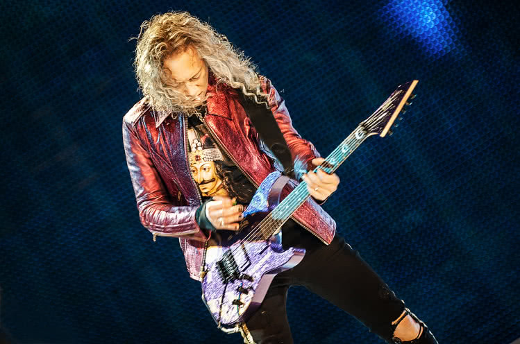 Nowa kolekcja ESP Kirk Hammett Sparkle Ouija