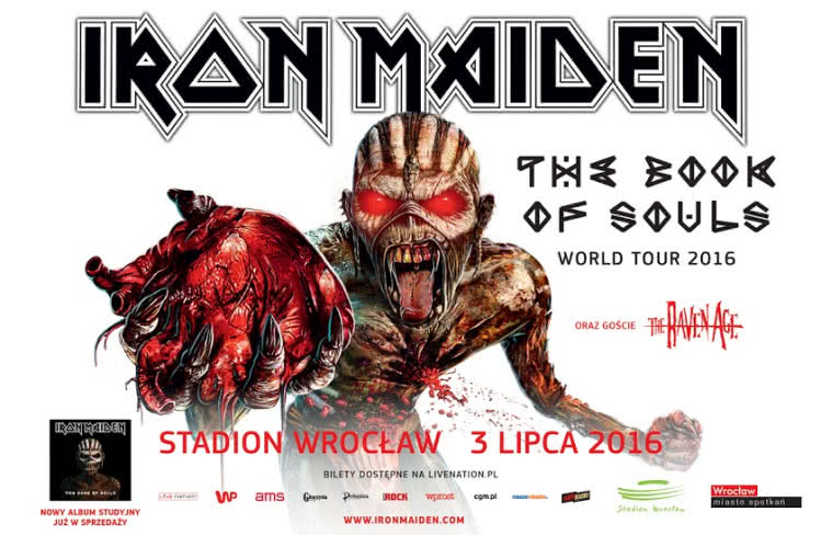 Iron Maiden już w niedzielę we Wrocławiu