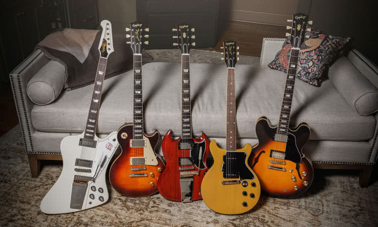 Epiphone rozszerza serię gitar Inspired by Gibson Custom