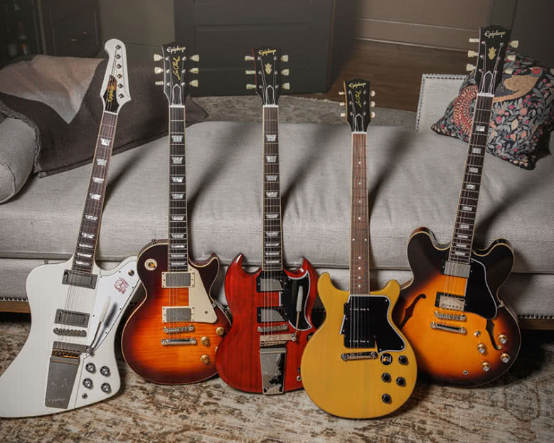 Epiphone rozszerza serię gitar Inspired by Gibson Custom