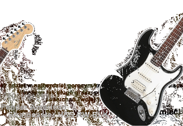 Konkurs: wygraj Fender American Stratocaster HSS RW BLK