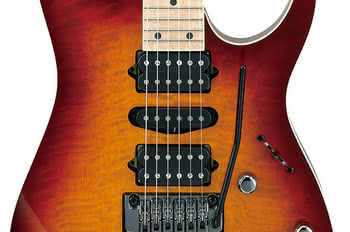 Ibanez RG657MSK Prestige w wykończeniu Sunset Burst