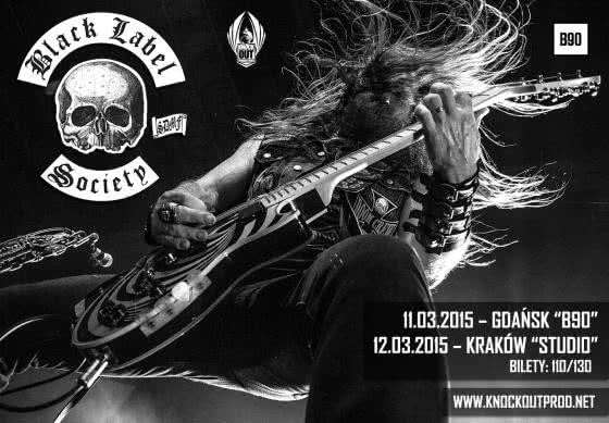 Black Label Society w marcu na dwóch koncertach w Polsce