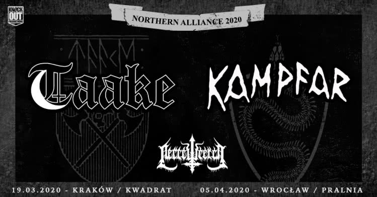 Taake i Kampfar na dwóch koncertach w Polsce