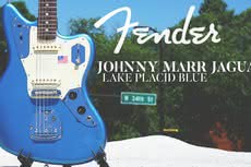 Fender Johnny Marr Jaguar w nowym kolorze Lake Placid Blue
