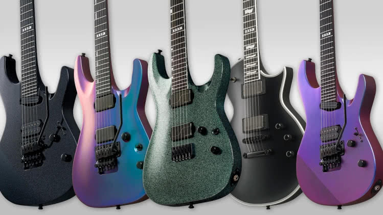 ESP Guitars – sześć nowych gitar z serii E-II na rok 2026
